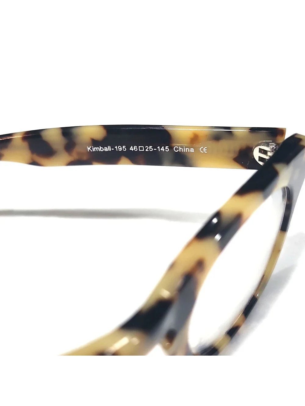 Warby Parker Kimball 195 Marzipan Tortoise Eyeglasses 46-25 145 CC3 New Read